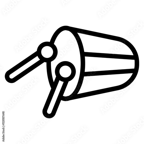 Drum Line Icon
