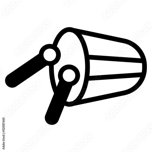 Drum Solid Icon