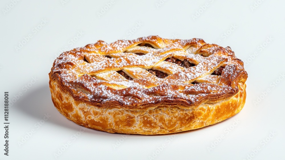 Beautifully Crafted Homemade Pie with Flaky Crust and Delectable Filling Beautifully Crafted Homemade Pie with Flaky Crust and Delectable Filling