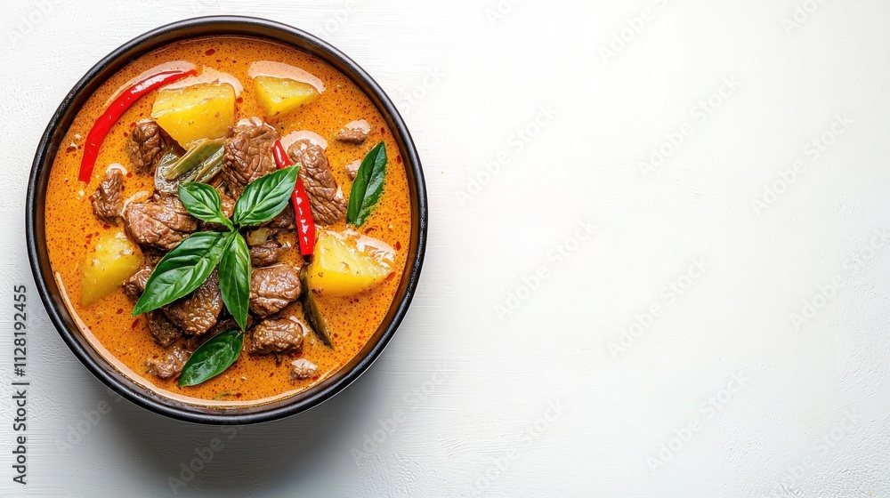 Steaming Bowl of Savory Stew with Tender Meat and Fresh Vegetables Steaming Bowl of Savory Stew with Tender Meat and Fresh Vegetables