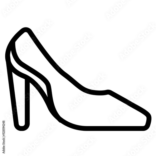 High heels Line Icon