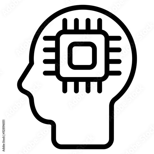 Implantation Line Icon