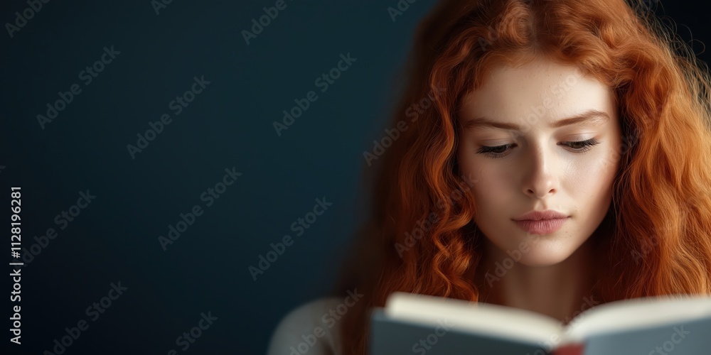 A thoughtful woman engrossed in reading a book, highlighting the value of knowledge and personal growth through literature in a serene and intimate setting. A thoughtful woman engrossed in reading a book, highlighting the value of knowledge and personal growth through literature in a serene and intimate setting.
