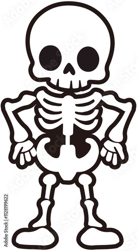 Halloween Spooky Skeleton 