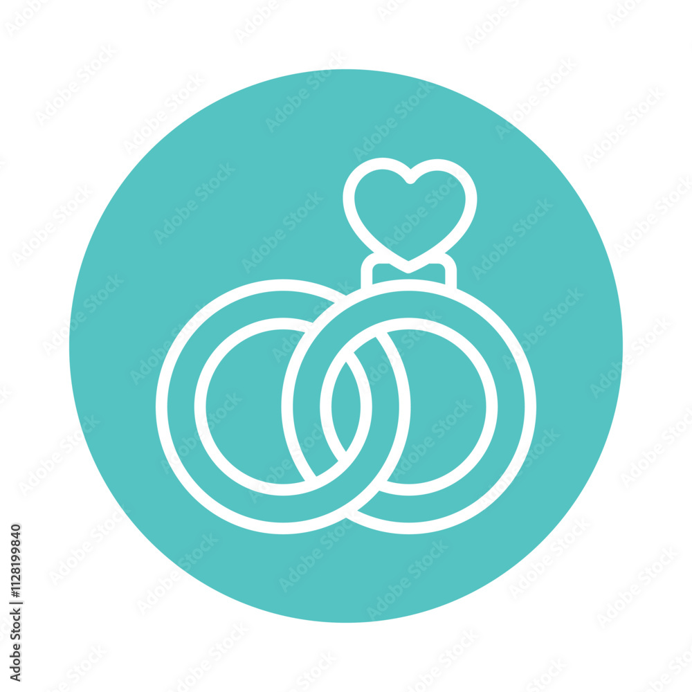 Rings Vector Circle Outline icon. Eps file 10 Rings Vector Circle Outline icon. Eps file 10