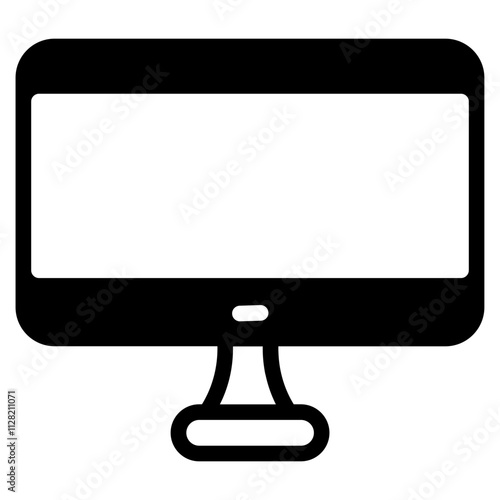 Monitor Solid Icon