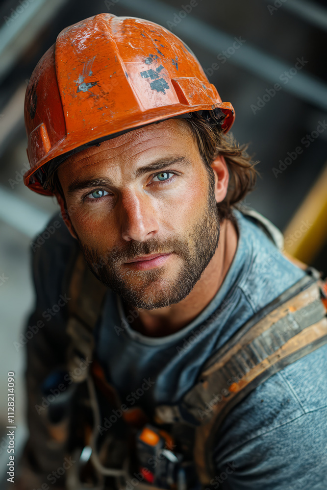 Design and construction general contracting poster. Design and construction general contracting poster.