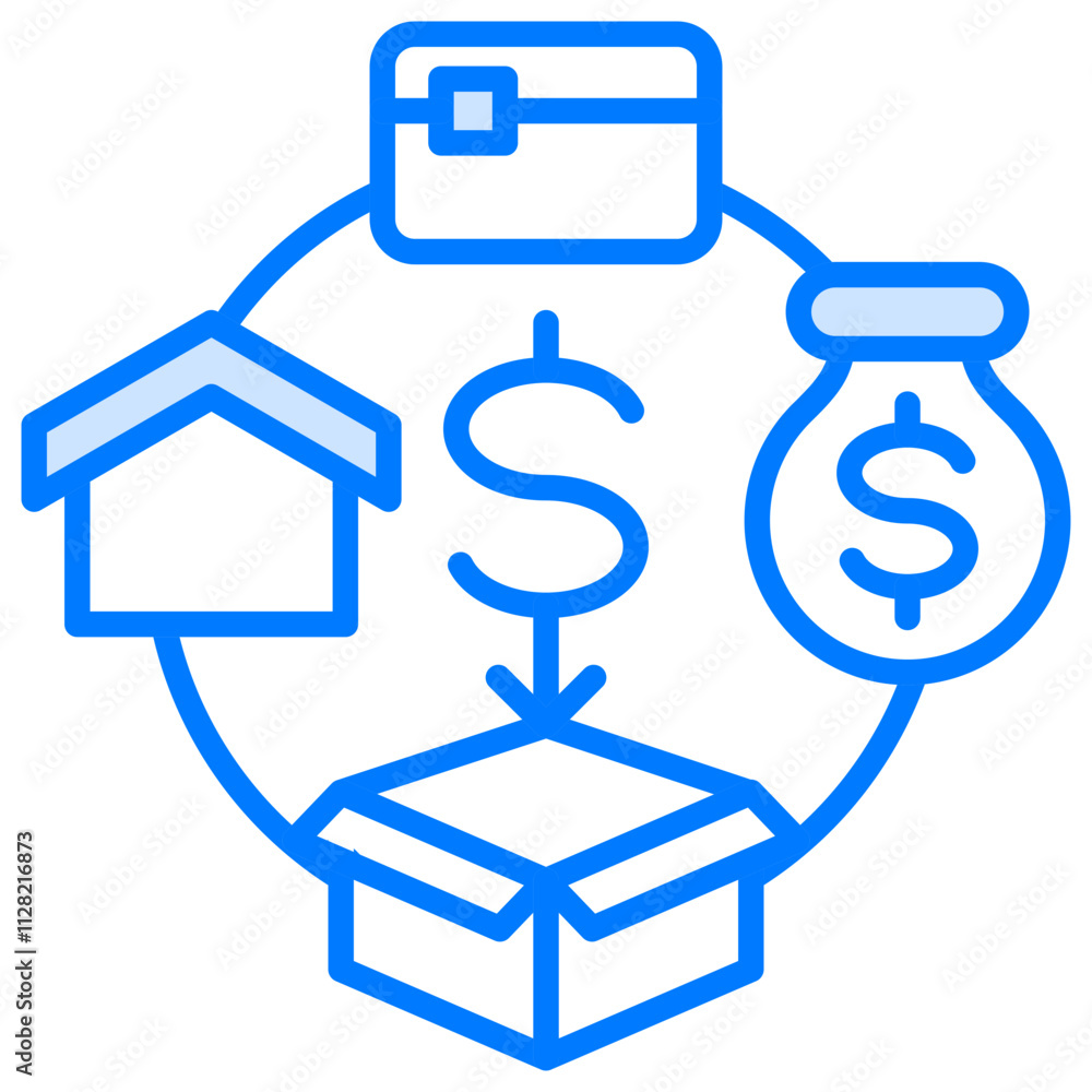 Consolidation Icon Consolidation Icon