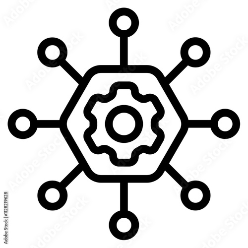 Operate Line Icon