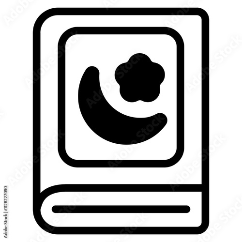 Qur'an Solid Icon