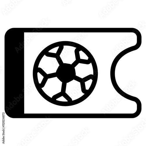 Ticket Solid Icon