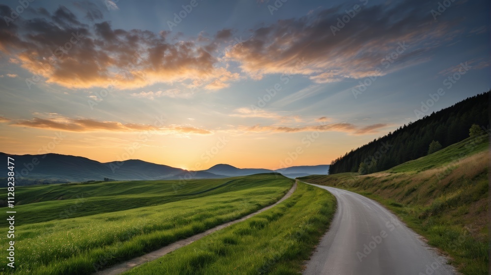 a dirt road a dirt road