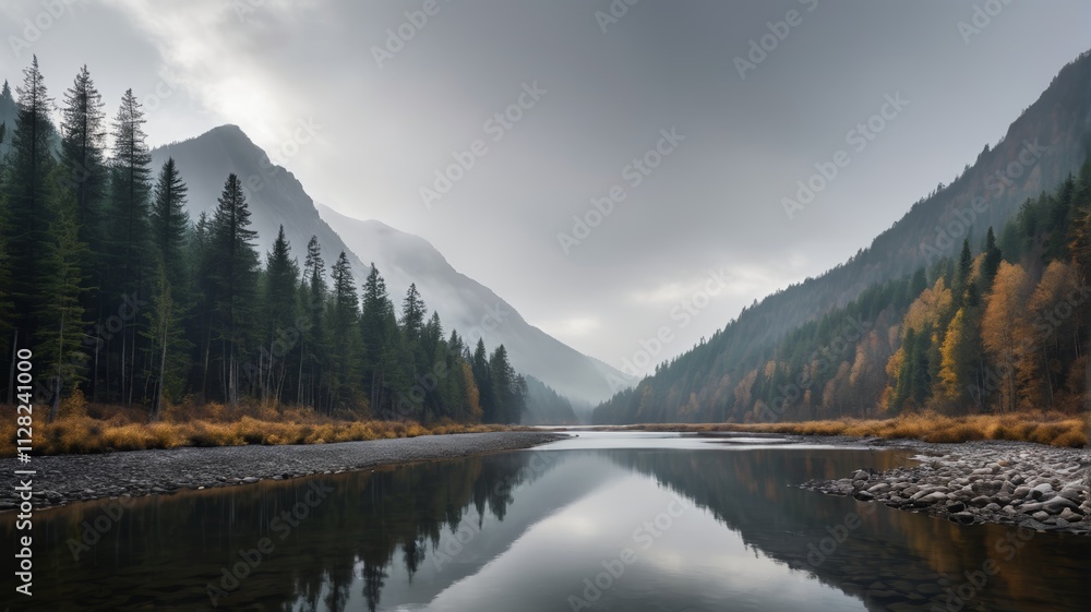 the water is calm the water is calm