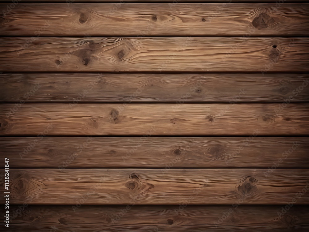 Fototapeta premium Wooden wall panel of old boards wood background