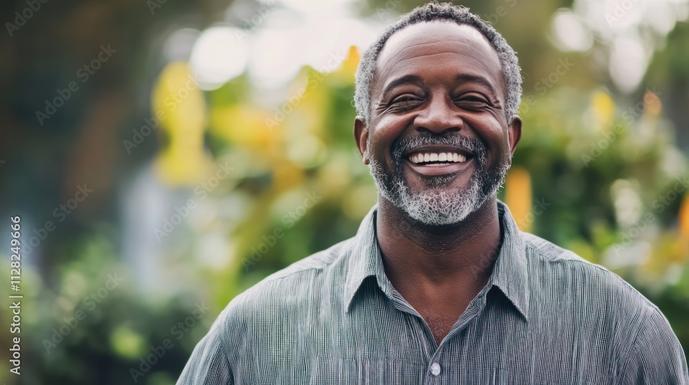 A happy man discusses climate change technology advancements, encouraging young people to innovate for a better planet A happy man discusses climate change technology advancements, encouraging young people to innovate for a better planet