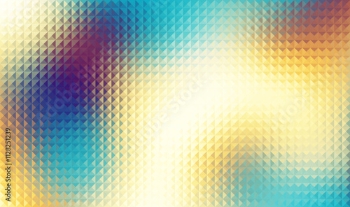 Stained Glass Glowing Textured surface Illustration. Glare effect. Abstract glance background for design prints.