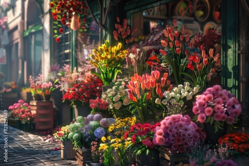 Wallpaper Mural cute flower Torontodigital.ca