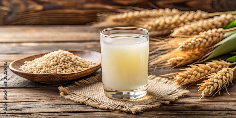 Refreshing and traditional Korean alcoholic beverage made from rice, barley, and wheat, Soju, Korean, drink, alcohol Refreshing and traditional Korean alcoholic beverage made from rice, barley, and wheat, Soju, Korean, drink, alcohol