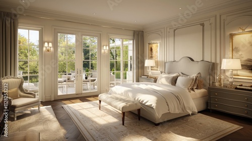 luxury comfortable bedroom