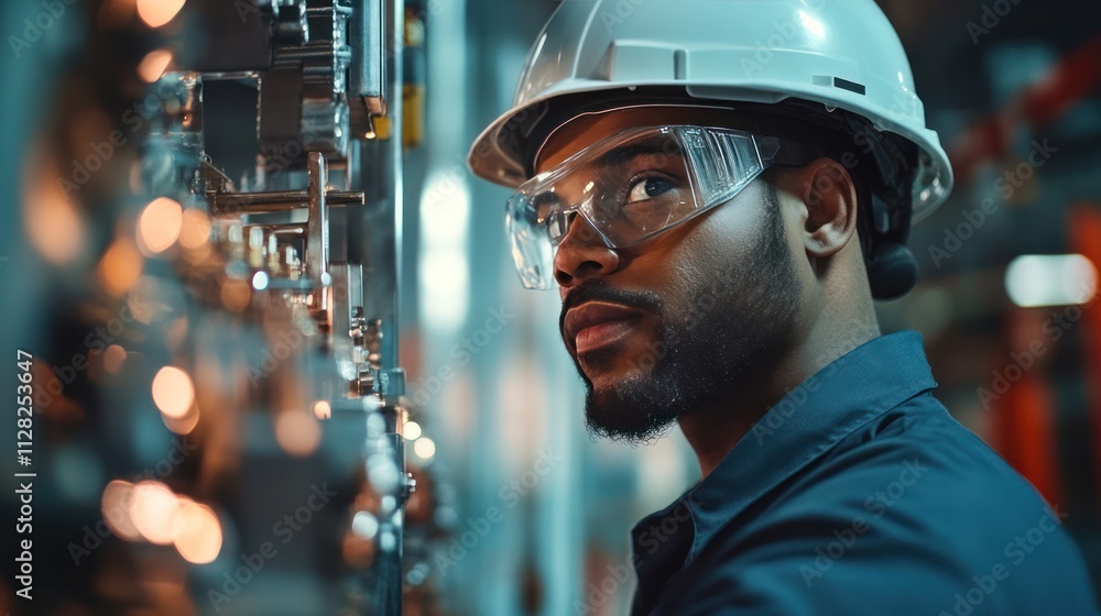 A smart engineer with a wrench works collaboratively to troubleshoot issues in heavy equipment at a large-scale construction project A smart engineer with a wrench works collaboratively to troubleshoot issues in heavy equipment at a large-scale construction project