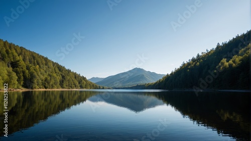 the water is calm
