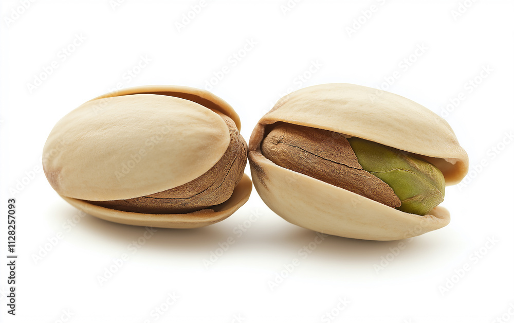pistachio with leaves isolated on white background with clipping path and full depth of field. Set r collection pistachio with leaves isolated on white background with clipping path and full depth of field. Set r collection