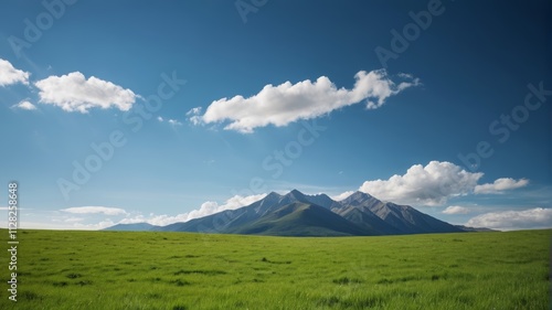 a field of green grass