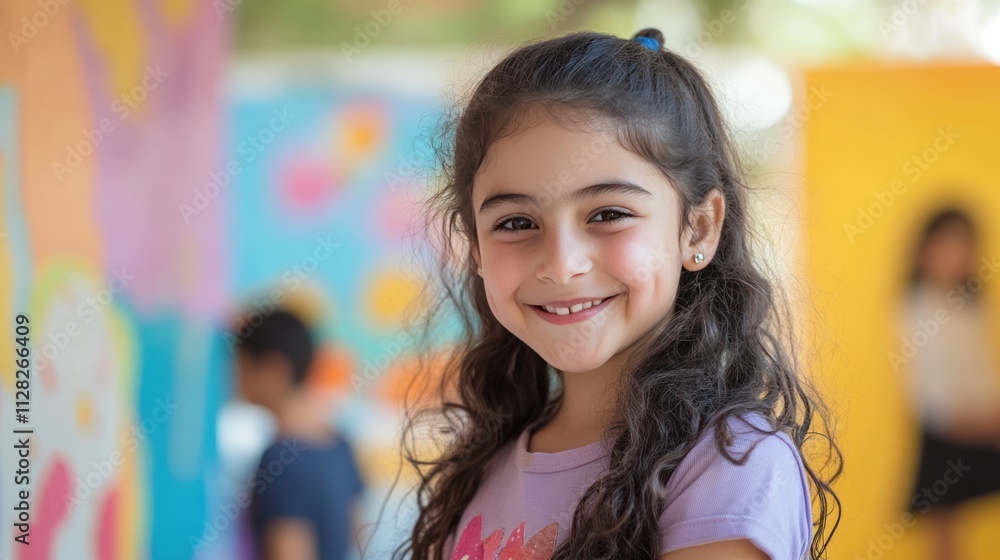 A young girl enjoys planning creative birthday decor, adding a playful touch that inspires joy among her friends A young girl enjoys planning creative birthday decor, adding a playful touch that inspires joy among her friends