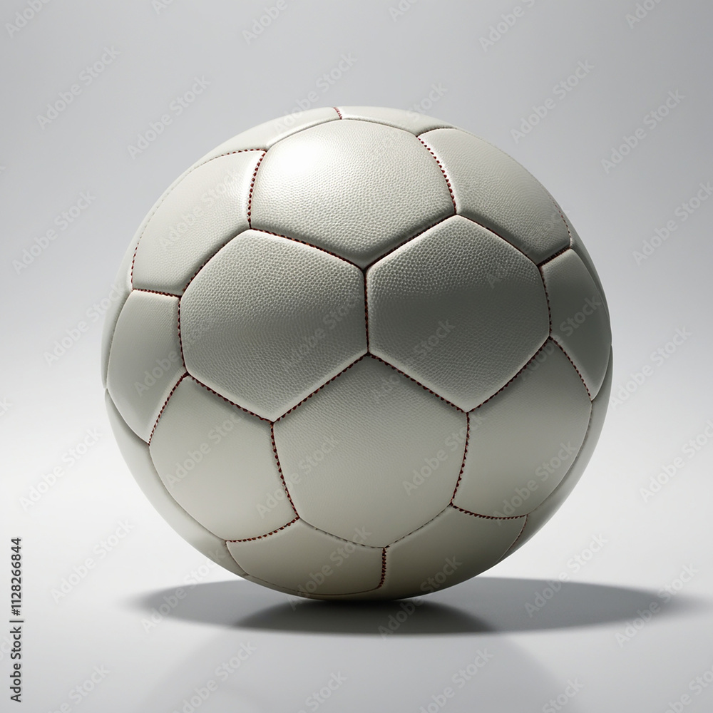 Soccer ball, Football, isolated on white background, full depth of field Soccer ball, Football, isolated on white background, full depth of field