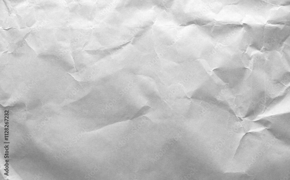 Naklejka premium Texture of crumpled paper for overlay.