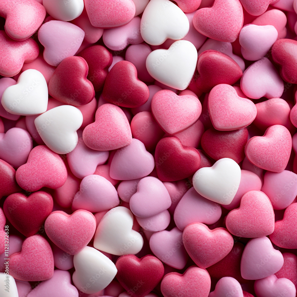 Many hearts scattered, symbolizing love, affection, and celebration, perfect for Valentine's Day and romantic themes Many hearts scattered, symbolizing love, affection, and celebration, perfect for Valentine's Day and romantic themes