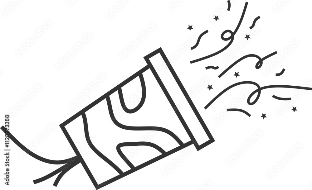 New Year Confetti Icon New Year Confetti Icon