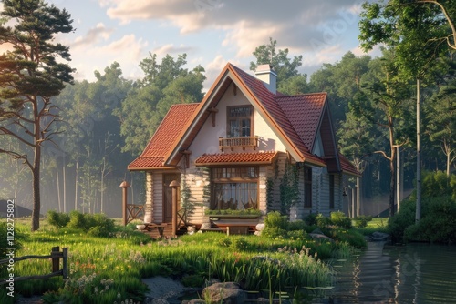 house wooden