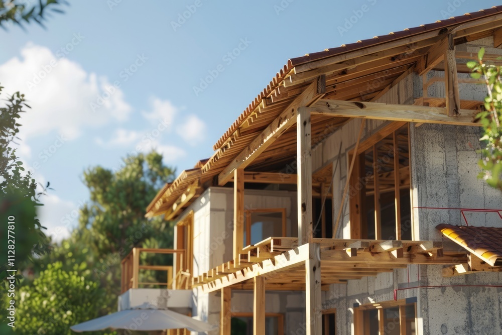 house wooden house wooden