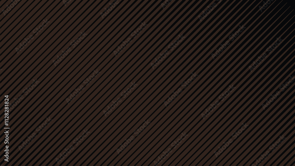 Fototapeta premium Dark brown stripes line pattern abstract background for backdrop or fabric style