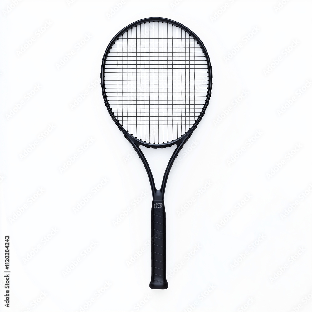 Black Tennis Racket Strings, Grip, Head, Sport, Game, Equipment, Court, Athlete, Play. Generative Ai. Black Tennis Racket Strings, Grip, Head, Sport, Game, Equipment, Court, Athlete, Play. Generative Ai.