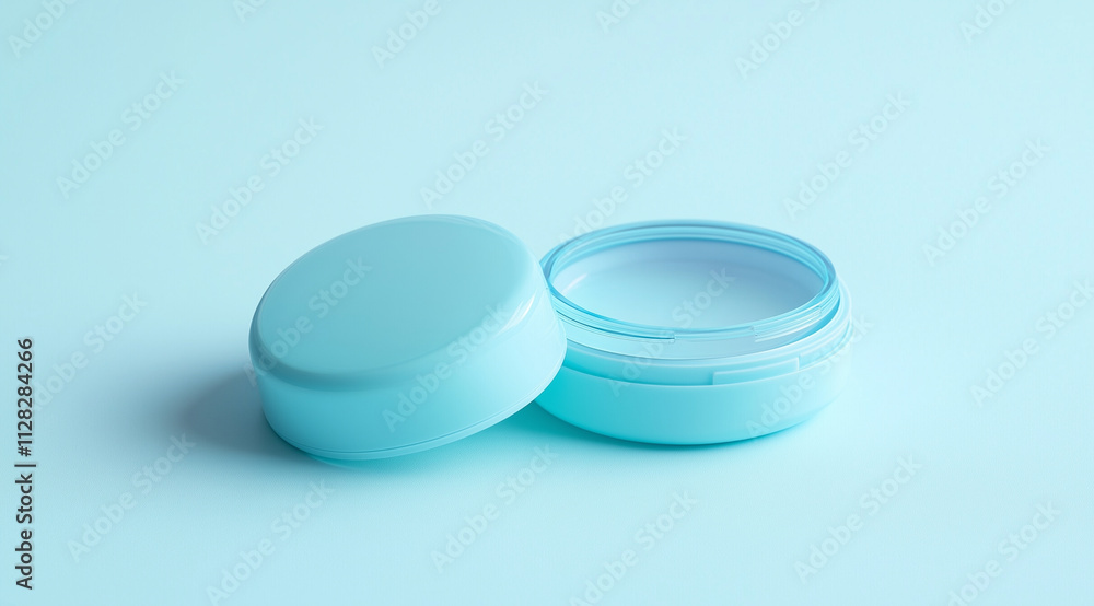 Contact lens, lenses in a case with liquid, created using Generative AI technology. Contact lens, lenses in a case with liquid, created using Generative AI technology.