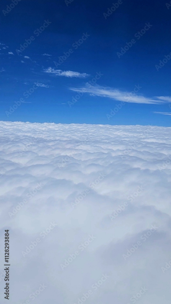 blue sky and clouds