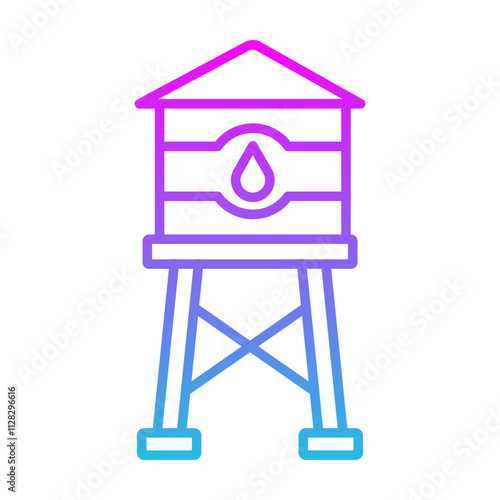 Water Tower Icon