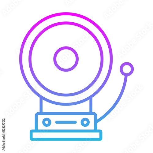 Firefighter Bell Icon