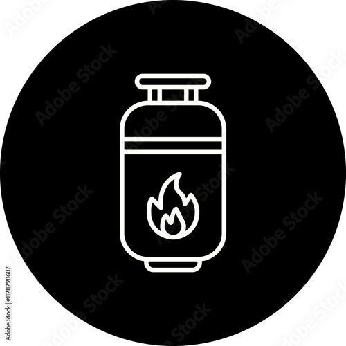 Gas Cylinder Icon