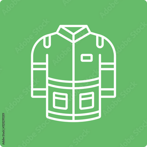 Firefighter Jacket Icon