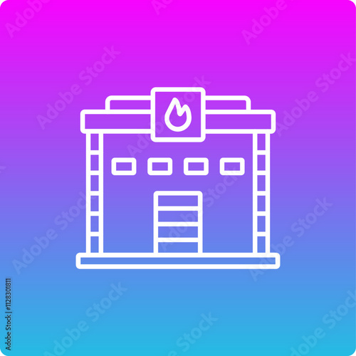 Fire Station Icon