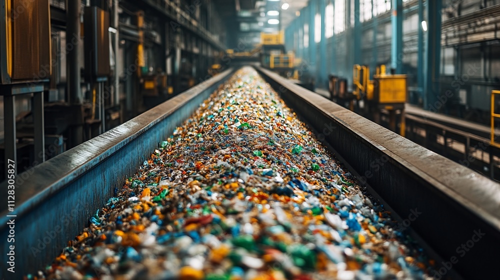 Industrial Sorting Process: Streamlined Recycling Efforts
