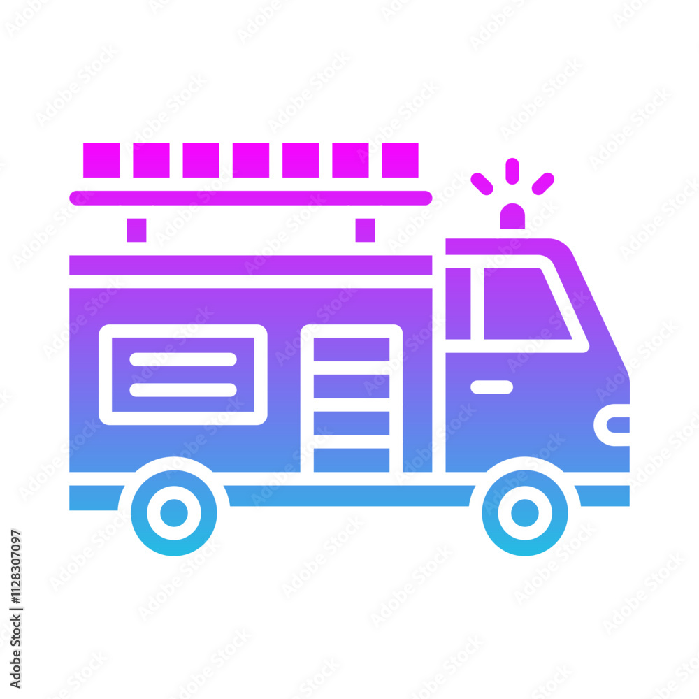 Fire Truck Icon Fire Truck Icon