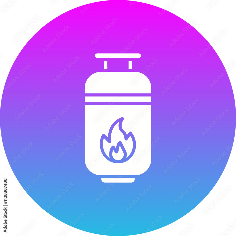 Gas Cylinder Icon Gas Cylinder Icon