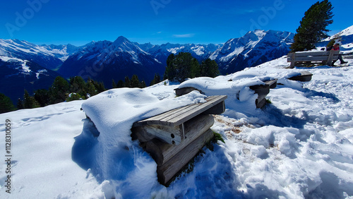 Österreich Wanderung am Penkenjoch am Zillertal/Salzburger Land