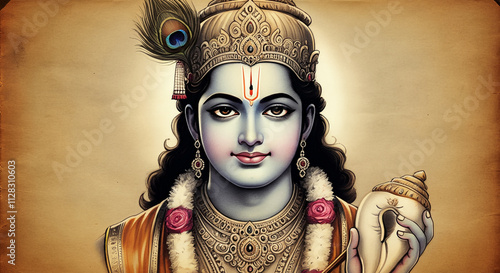 A detailed portrait of Lord...