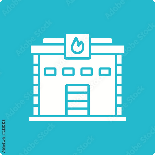Fire Station Icon