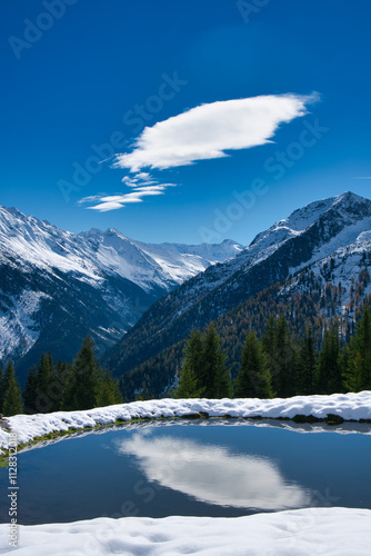 Österreich Wanderung am Plattenkogel am Zillertal/Salzburger Land